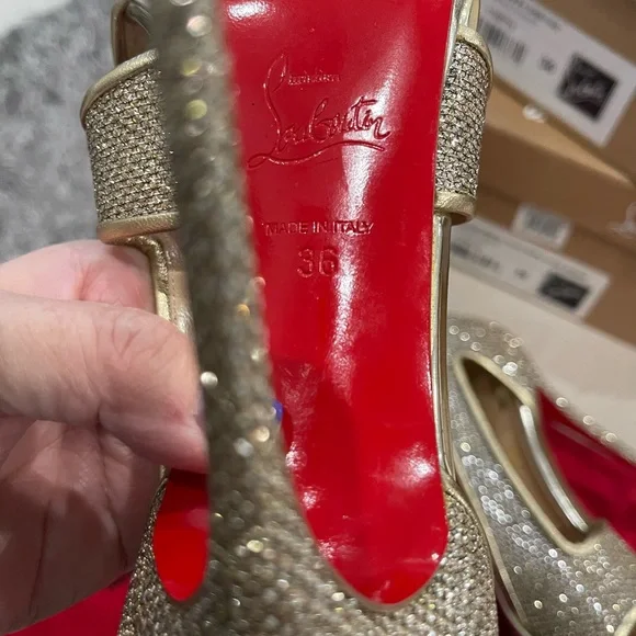 CHRISTIAN LOUBOUTIN SIZE 36